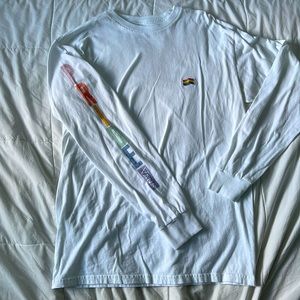Vans Pride White Long-Sleeve T-Shirt